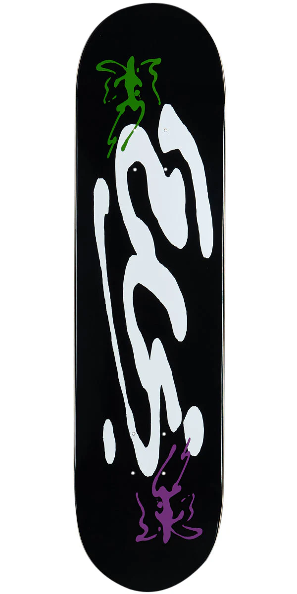 CCS Ink Blot Logo Skateboard Deck - Black - 8.125"