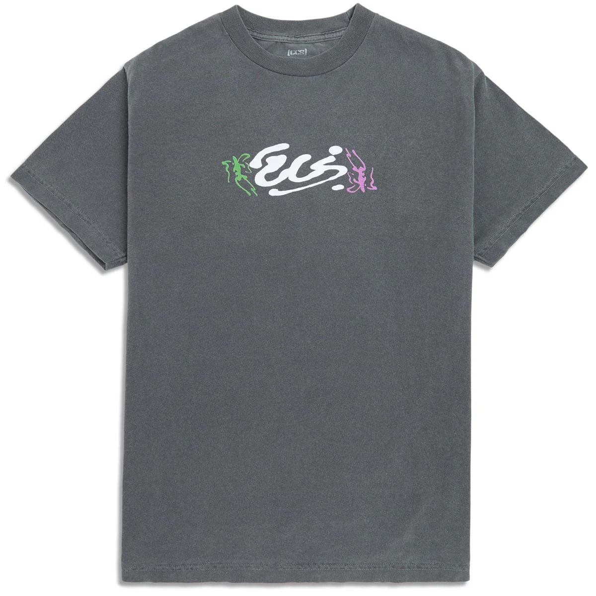 CCS Ink Blot Logo T-Shirt - Faded Black - XXL