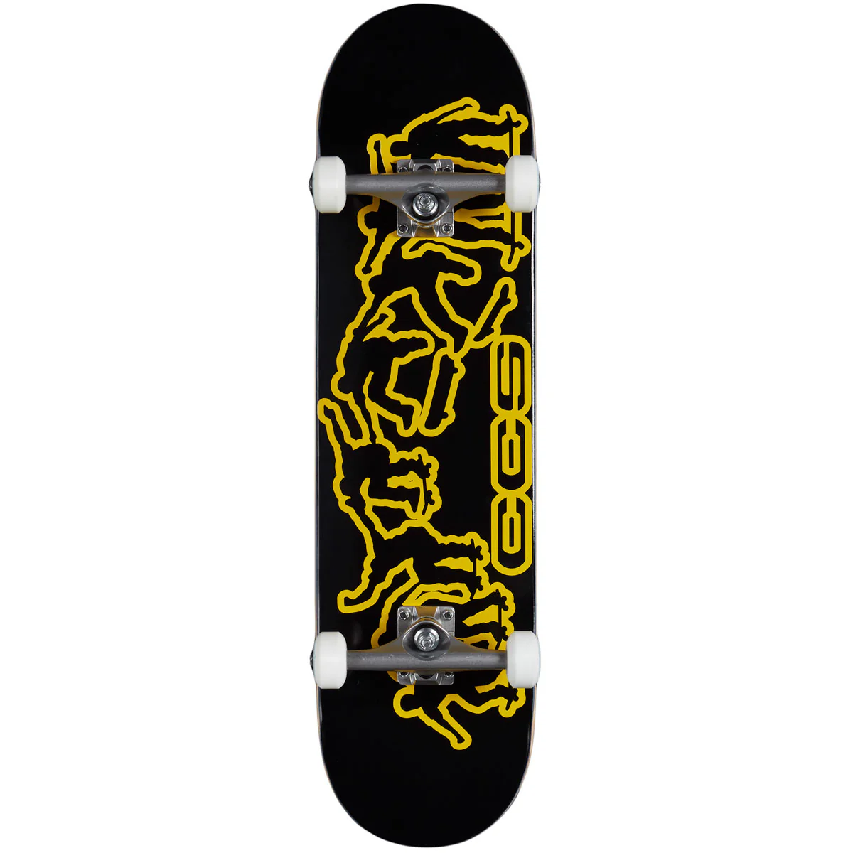 CCS Kickflip 2000 Skateboard Complete - Black - 8.00"