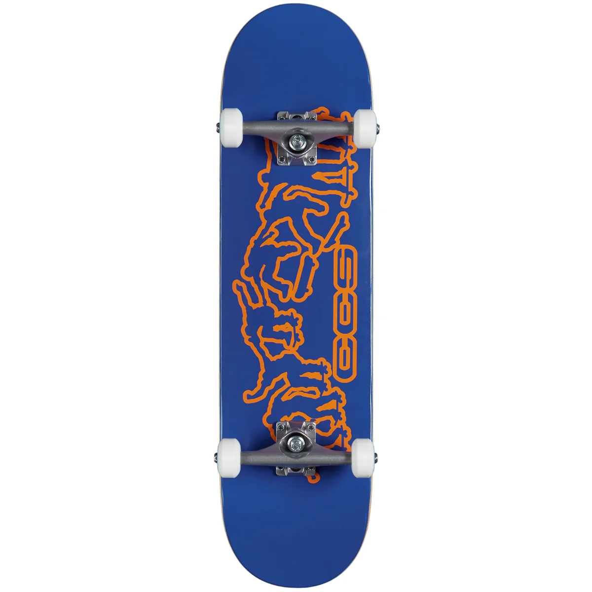 CCS Kickflip 2000 Skateboard Complete - Blue - 7.50"