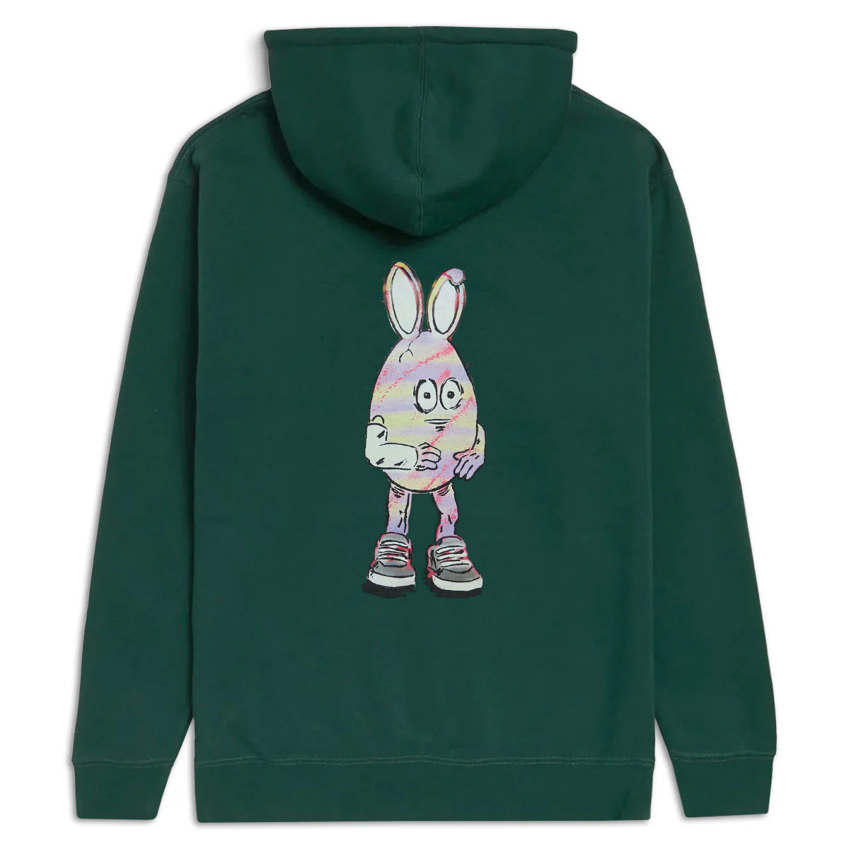 CCS Live x Heroin 420 Egg Hoodie - Green - XL