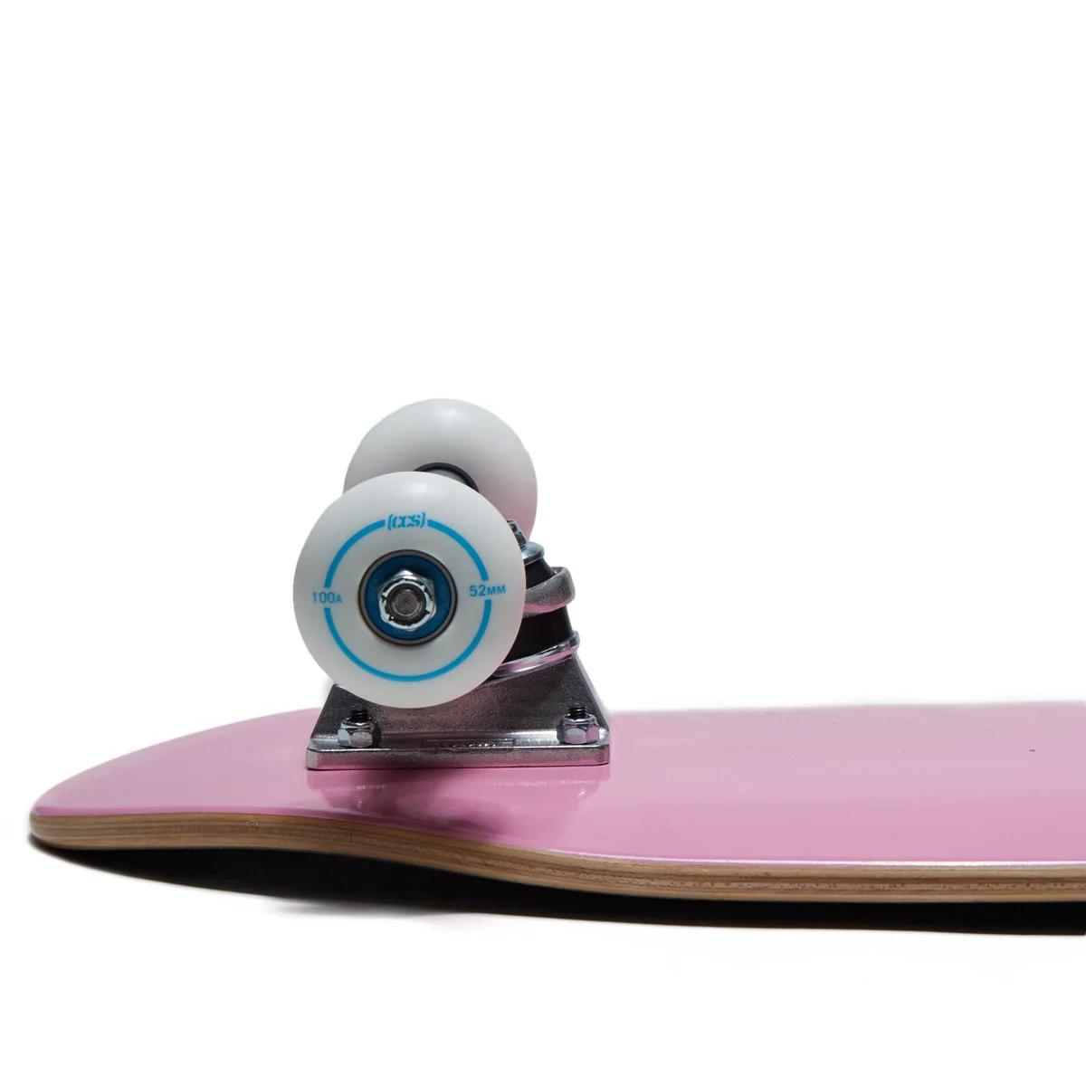 CCS Logo Cruiser Skateboard Complete - Pink - 8.00" - Image 4