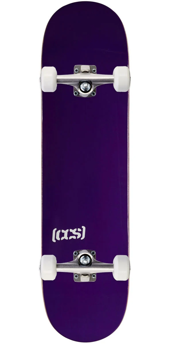 CCS Logo Skateboard Complete - Purple - 8.00"