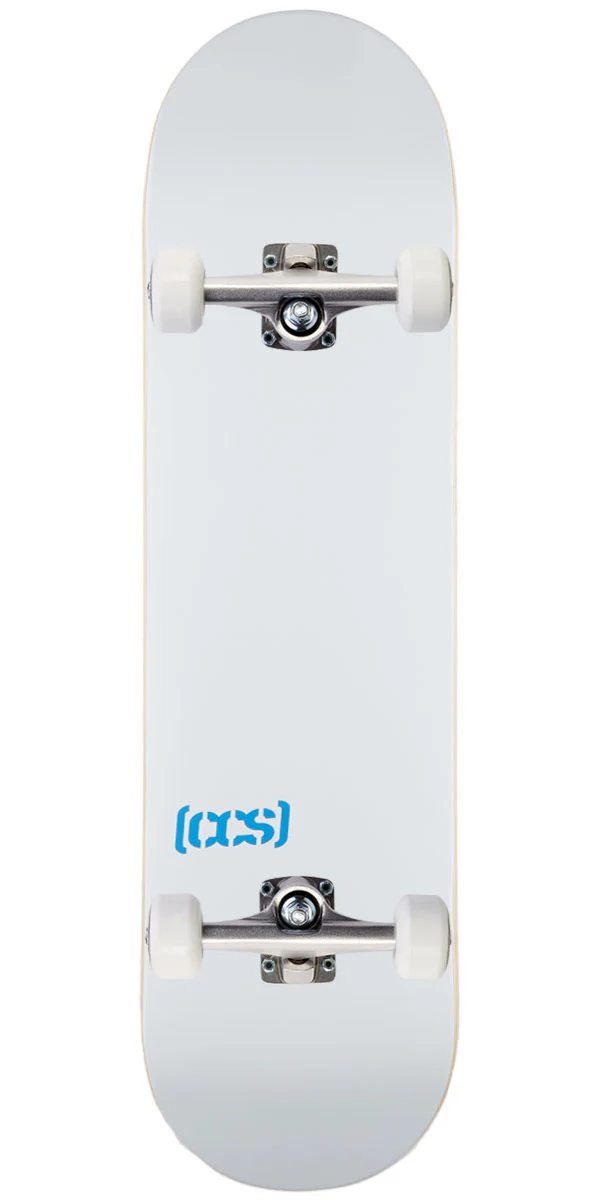CCS Logo Skateboard Complete - White - 8.125"