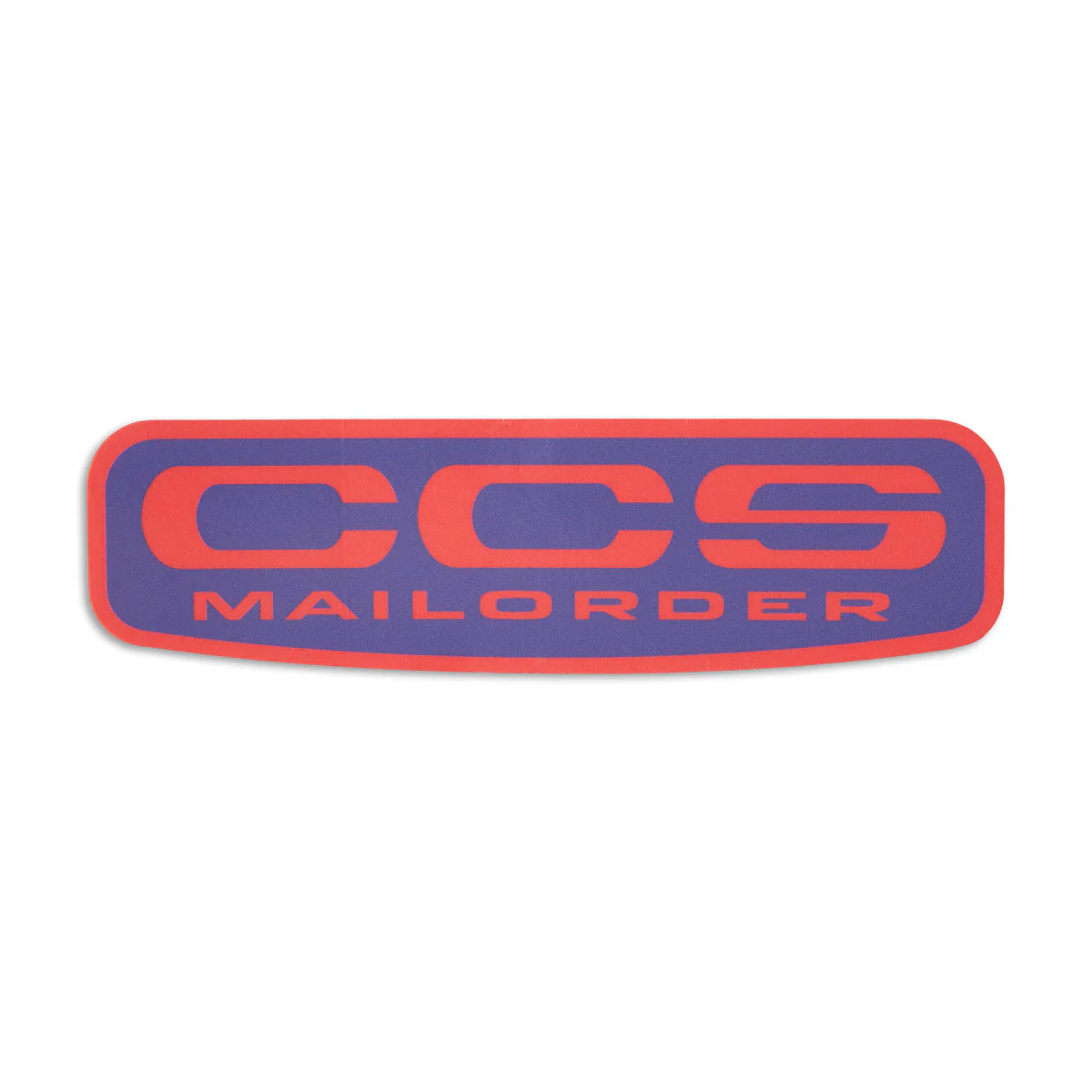 CCS Mailorder Sticker - Purple/Orange - 4.5"