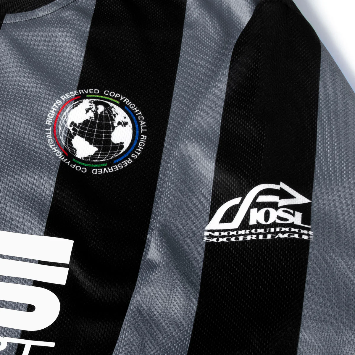 CCS Retro '85 Long Sleeve Soccer Jersey - Black Stripe - Image 7
