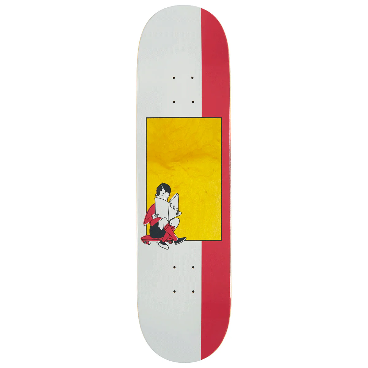 CCS Retro Catalogue Kid Skateboard Deck - Red - 7.75"