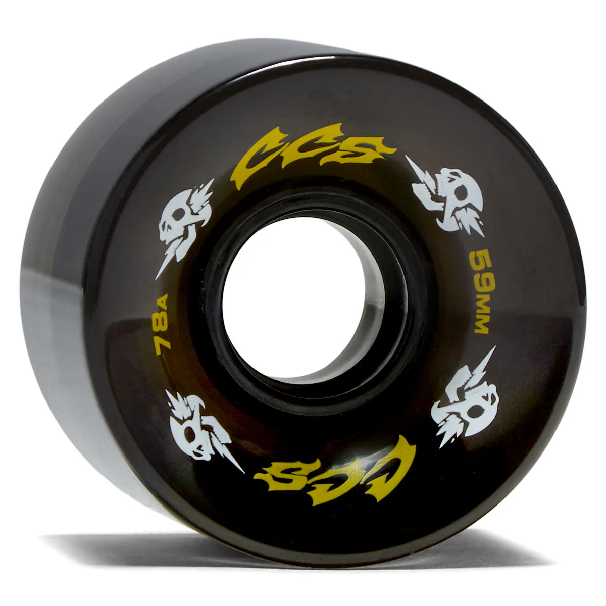 CCS Retro Cruiser 78a Skateboard Wheels - Surf Black - 59mm