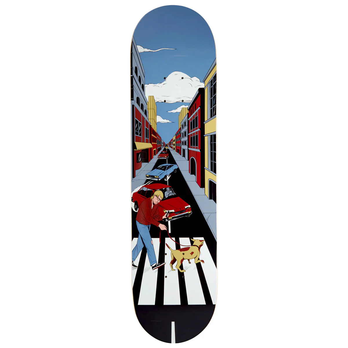 CCS Screen Time Heads Down Skateboard Deck - 7.75"