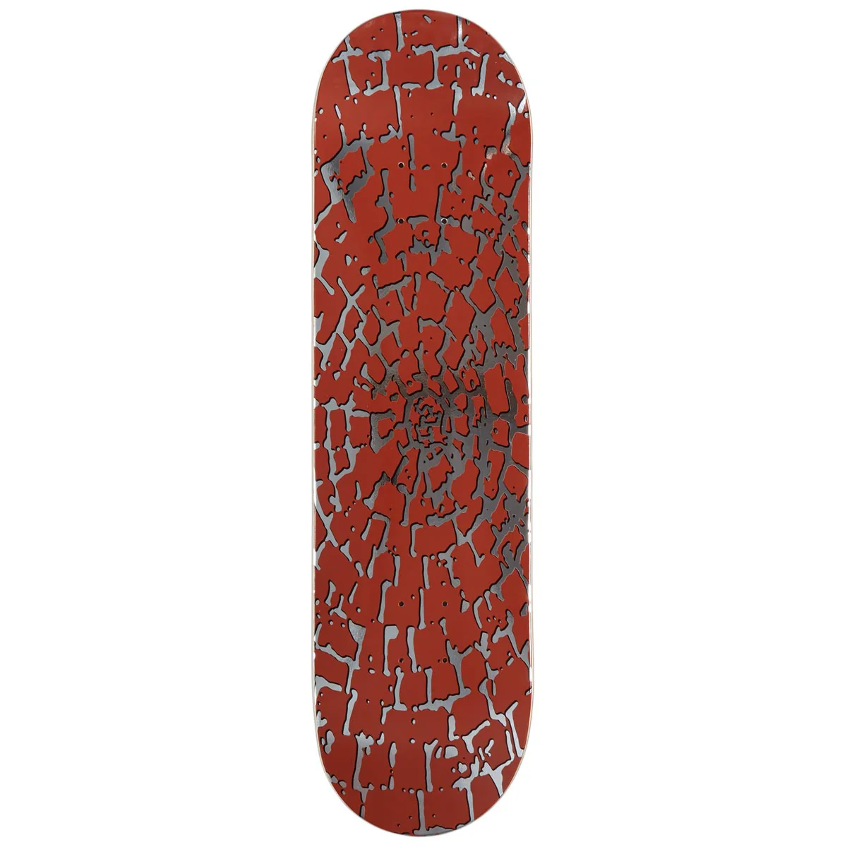 CCS Shatter Foil Skateboard Deck - Rust - Image 2