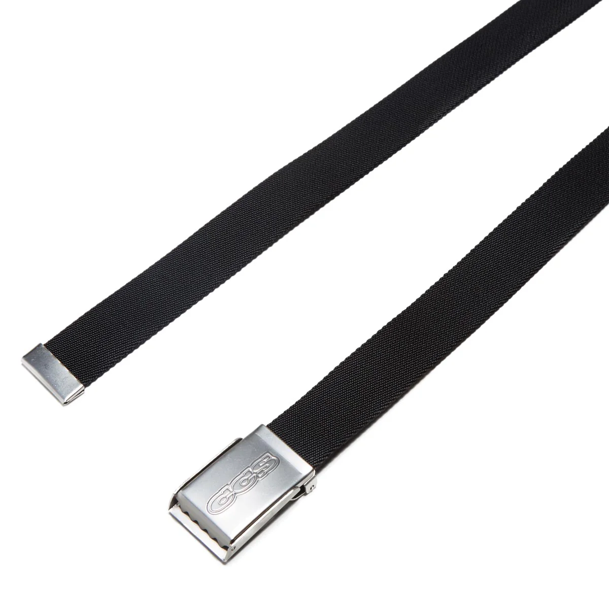 CCS Silver 96 Logo Web Belt - Black - Image 2