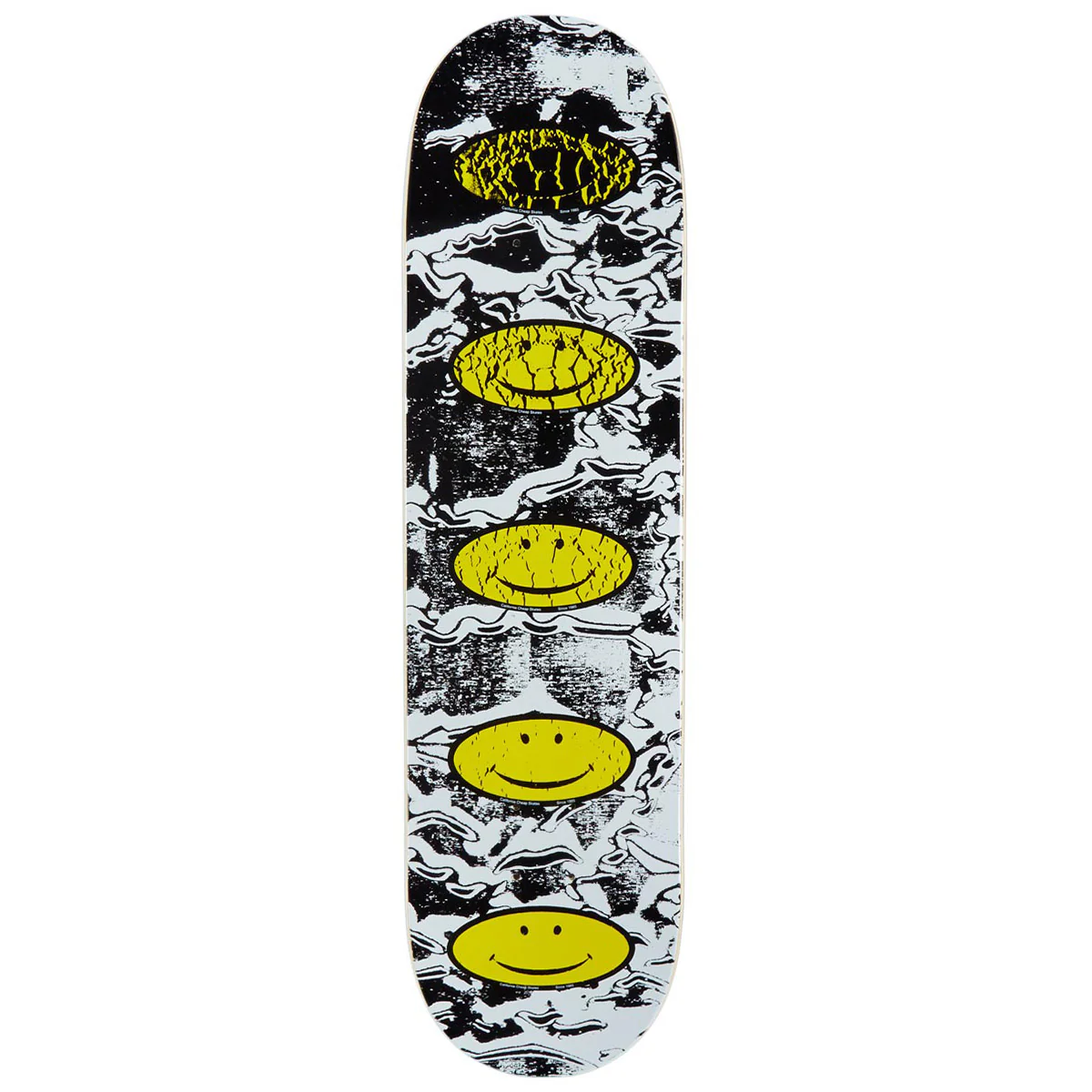 CCS Smile Decay Skateboard Deck - Black - 8.00"