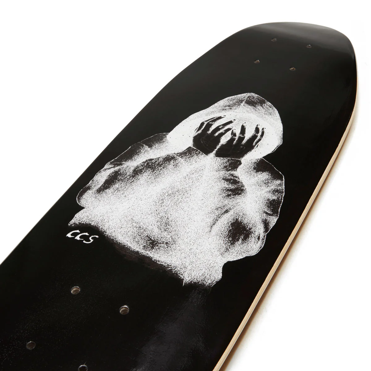 CCS Smile on The Surface Crusier Skateboard Complete - Black - 8.00" - Image 3
