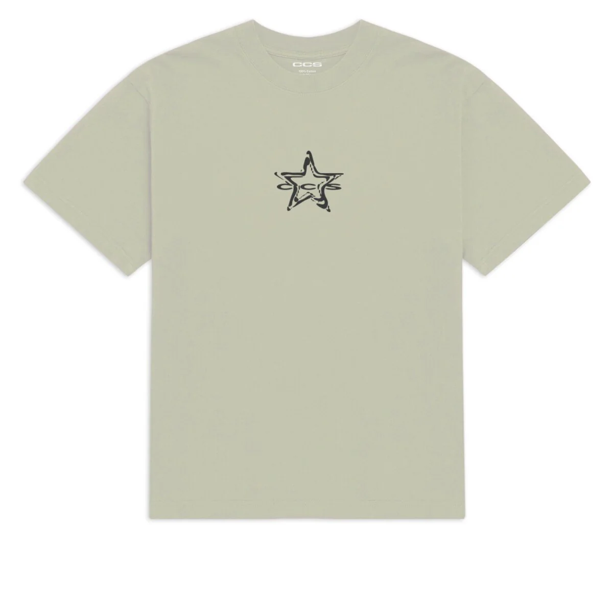 CCS Spiked Star T-Shirt - Sage - MD