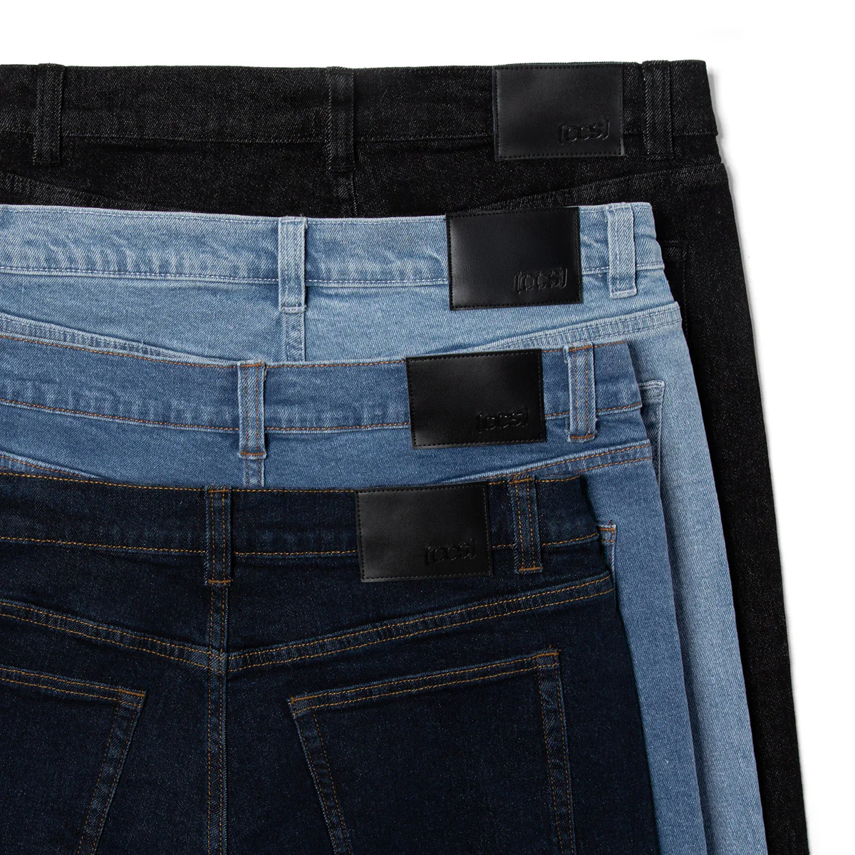 CCS Relaxed Stretch Denim Jeans - 12oz Indigo - Image 8