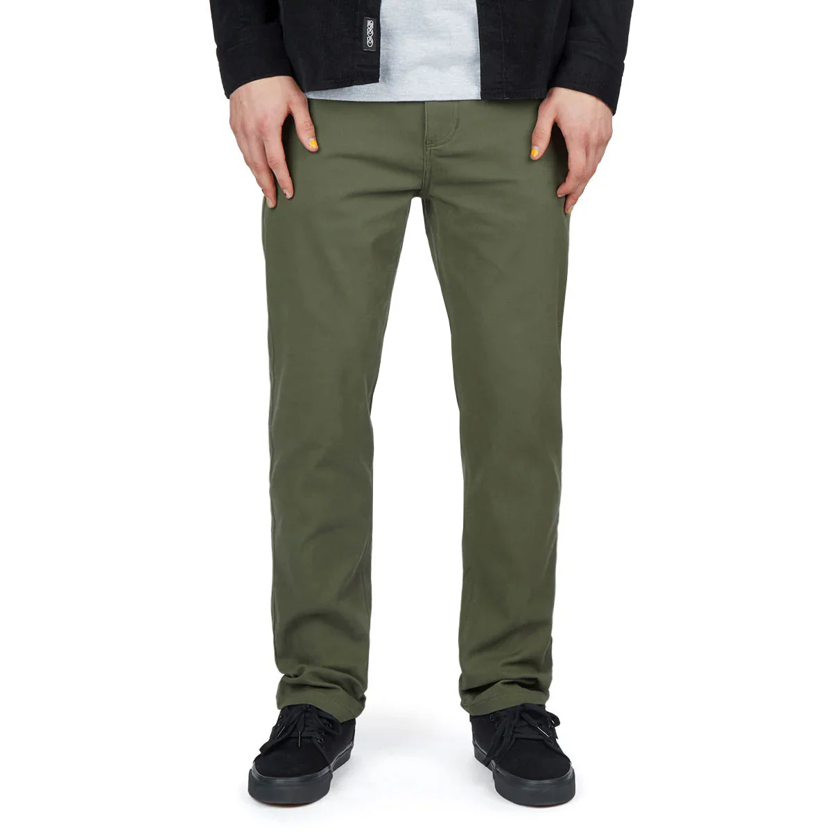 CCS Slim Stretch Chino Pants - Olive