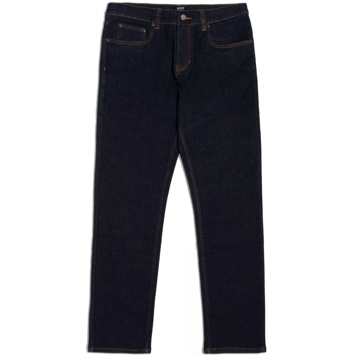 CCS Slim Stretch Denim Jeans - 12oz Indigo - Image 2