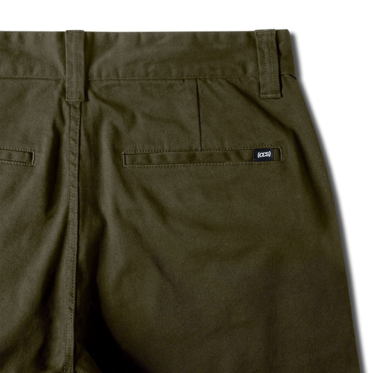 CCS Straight Stretch Chino Pants - Olive - Image 7