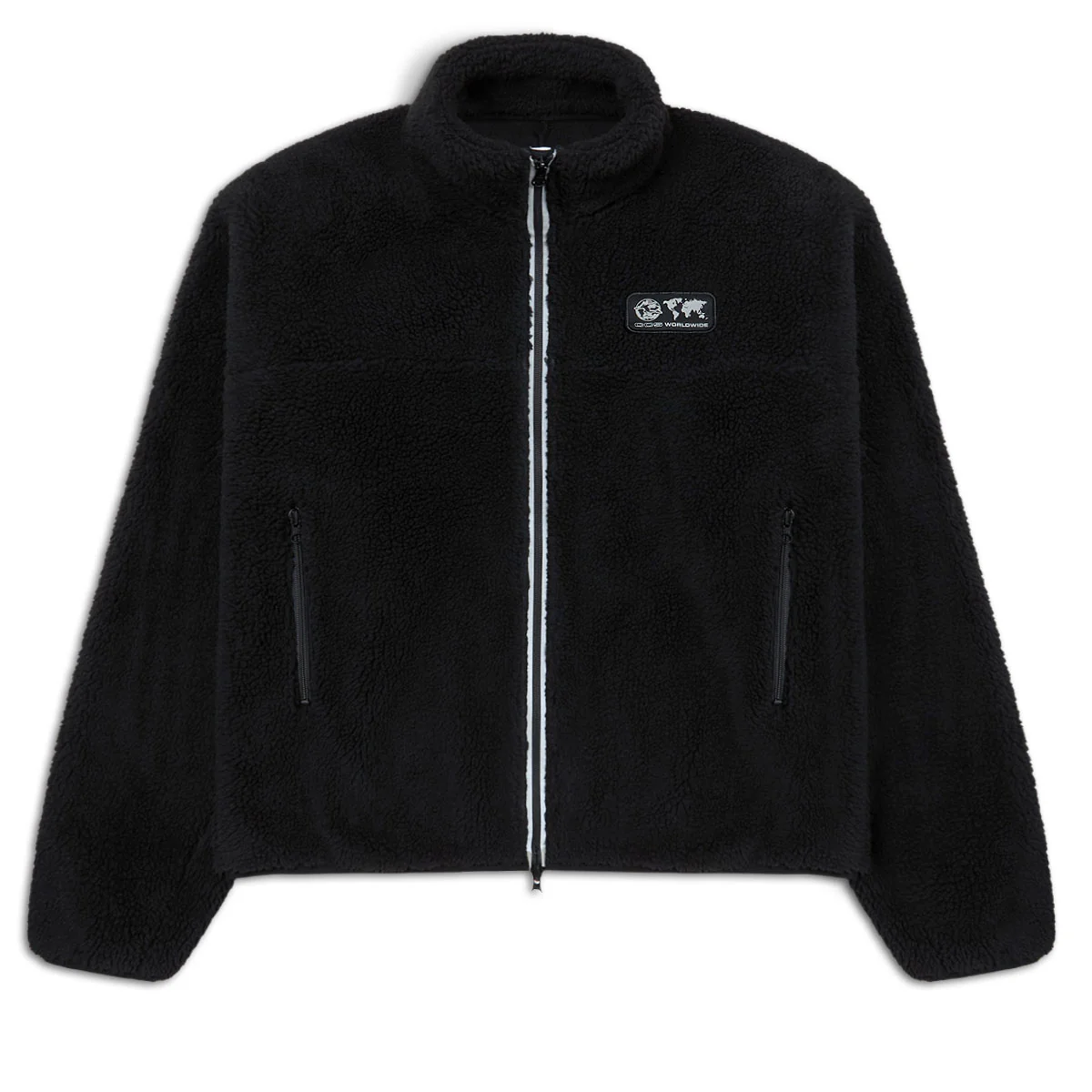 CCS Worldwide Sherpa Fleece Jacket - Black