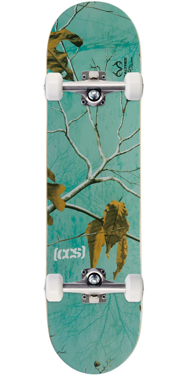 CCS x Realtree Logo Skateboard Complete - Sea Glass - 7.50"