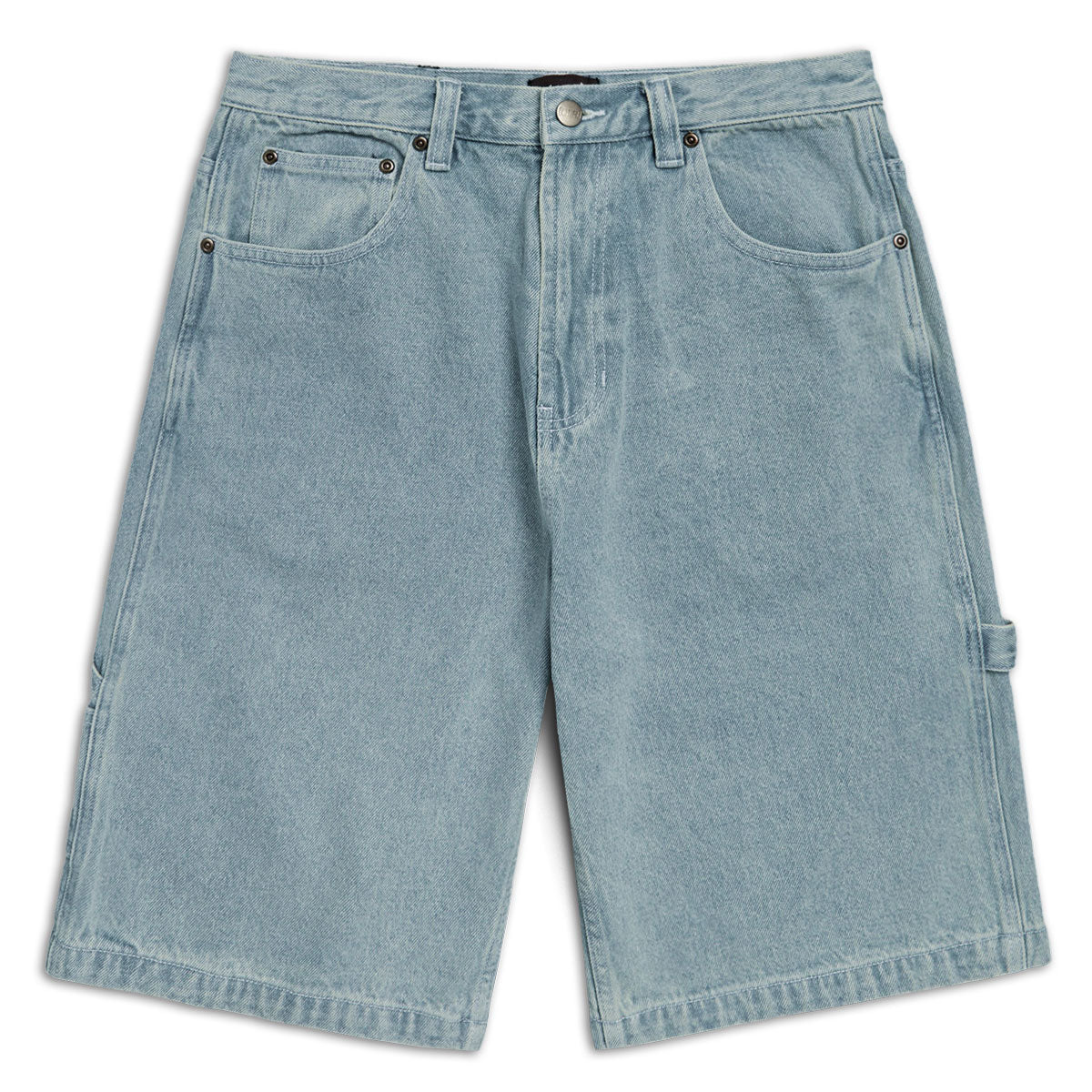 CCS x Tyler Quigley Big Cats 97 Star Denim Shorts - Rinsed Blue - 28