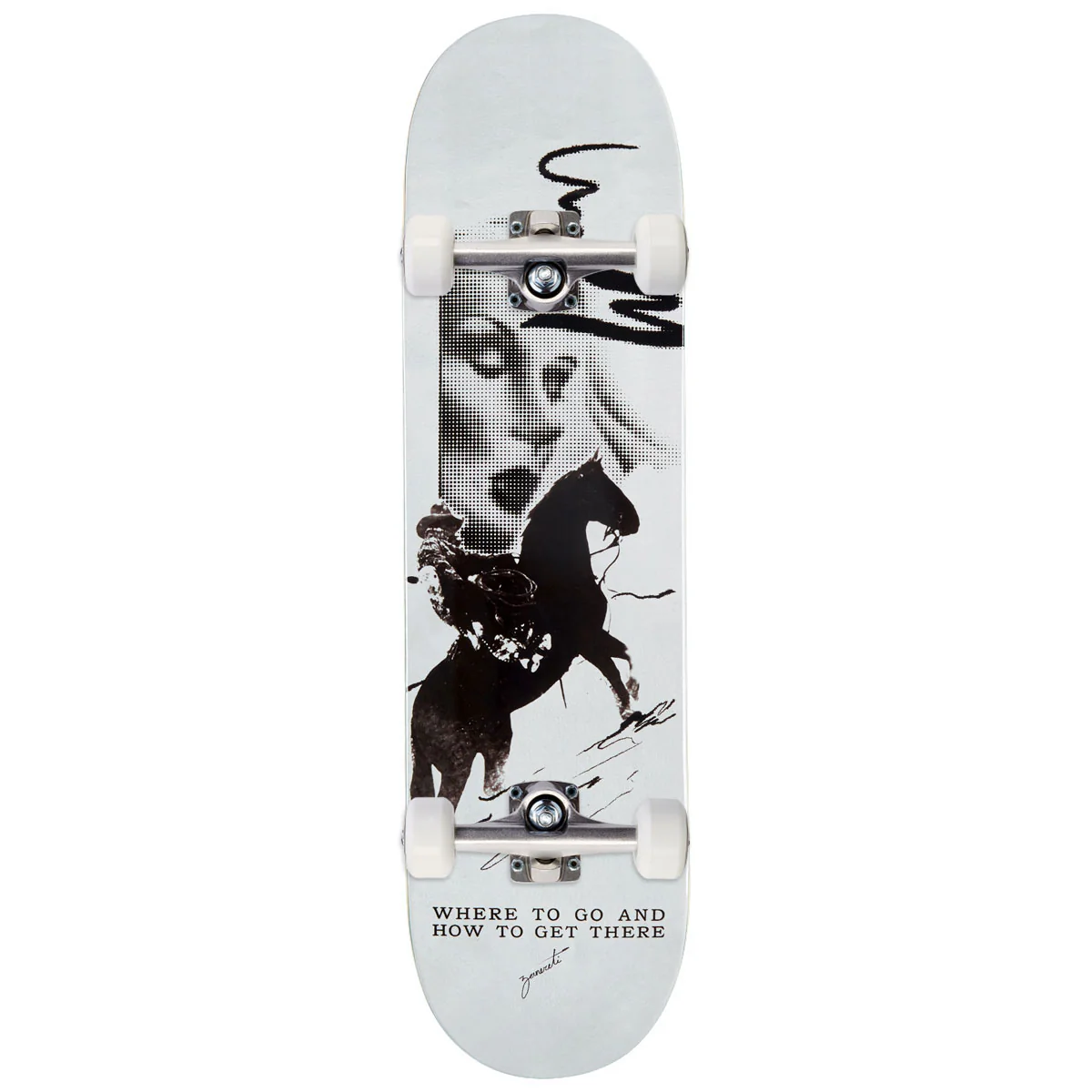 CCS x Zanereti Where To Go Skateboard Complete - 8.375"