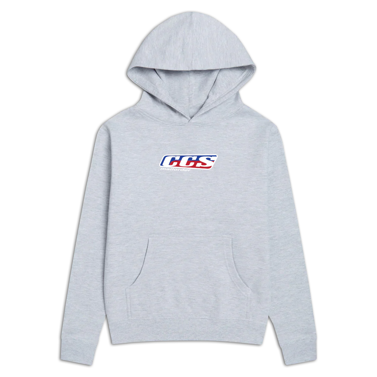 CCS Youth Snow Logo Hoodie - Grey - YLG