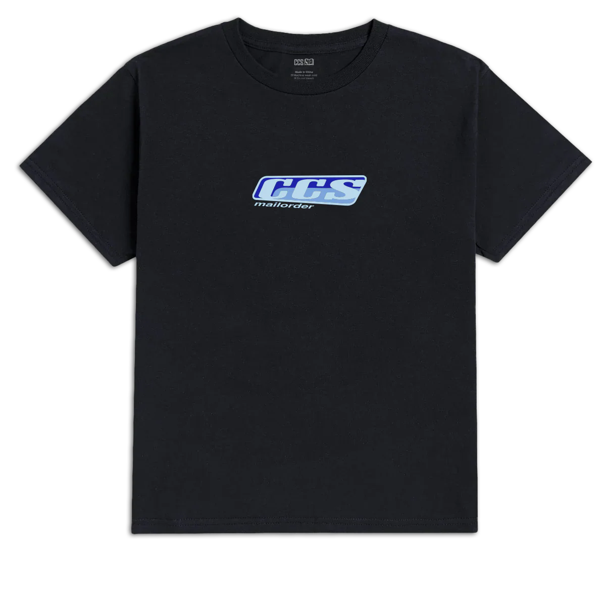 CCS Youth Snow Logo T-Shirt - Black