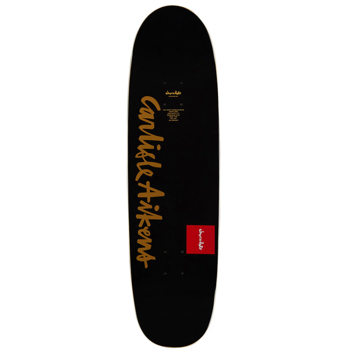 Chocolate Aikens OG Chunk Skateboard Deck - 9.00" - Image 2