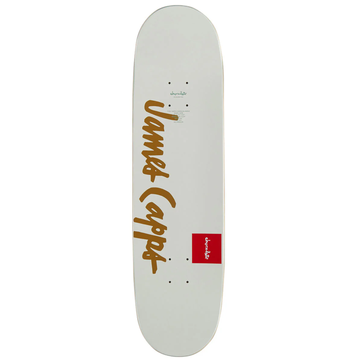 Chocolate Capps OG Chunk Skateboard Complete - 2025 - 8.50" - Image 2