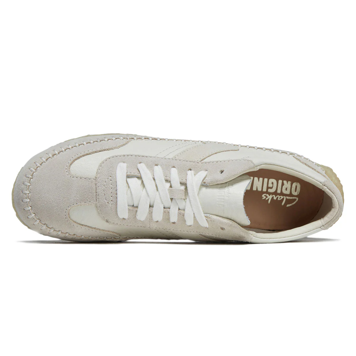 Clarks Womens Tor Low Shoes - Off White - Image 3