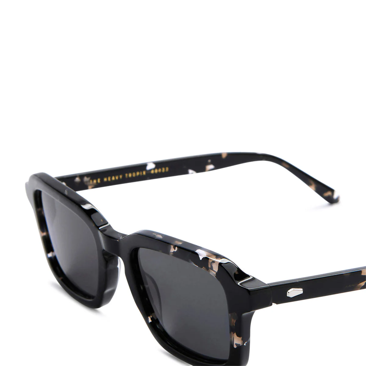 Crap Eyewear The Heavy Tropix Sunglasses - Black Tortoise Bio/Polarized Grey - Image 4