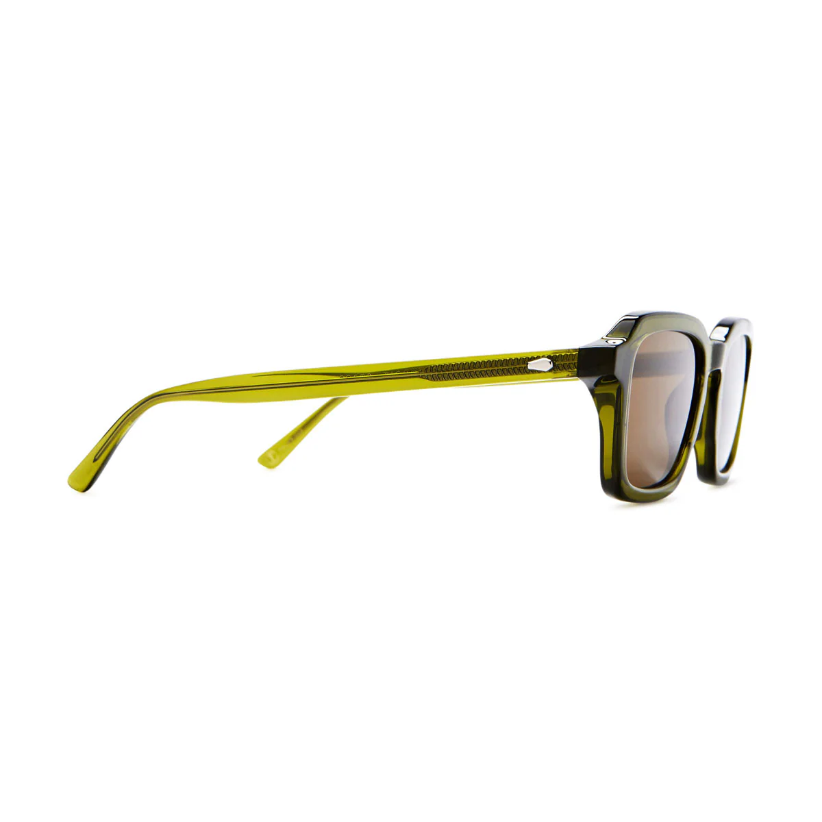 Crap Eyewear The Heavy Tropix Sunglasses - Crystal Olive Bio/Polarized Bronze - Image 3