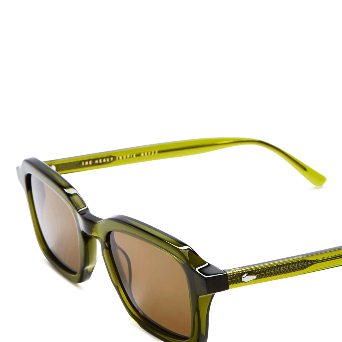 Crap Eyewear The Heavy Tropix Sunglasses - Crystal Olive Bio/Polarized Bronze - Image 4