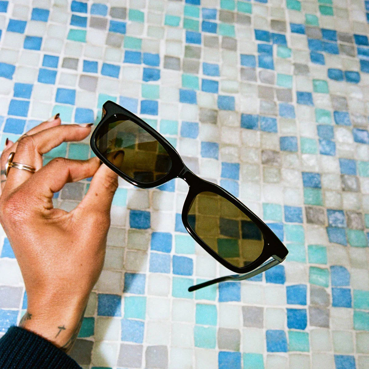 Crap Eyewear The Idle Daze Sunglasses - Black Moondust Bio/Earth - Image 5