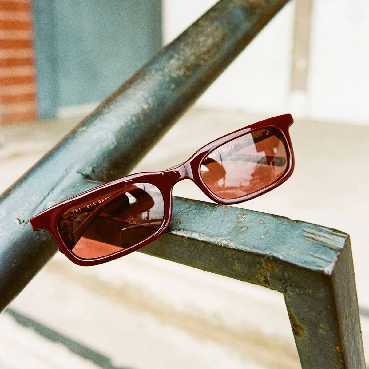 Crap Eyewear The Idle Daze Sunglasses - Mahogany Bio/Mauve CR-39 - Image 5