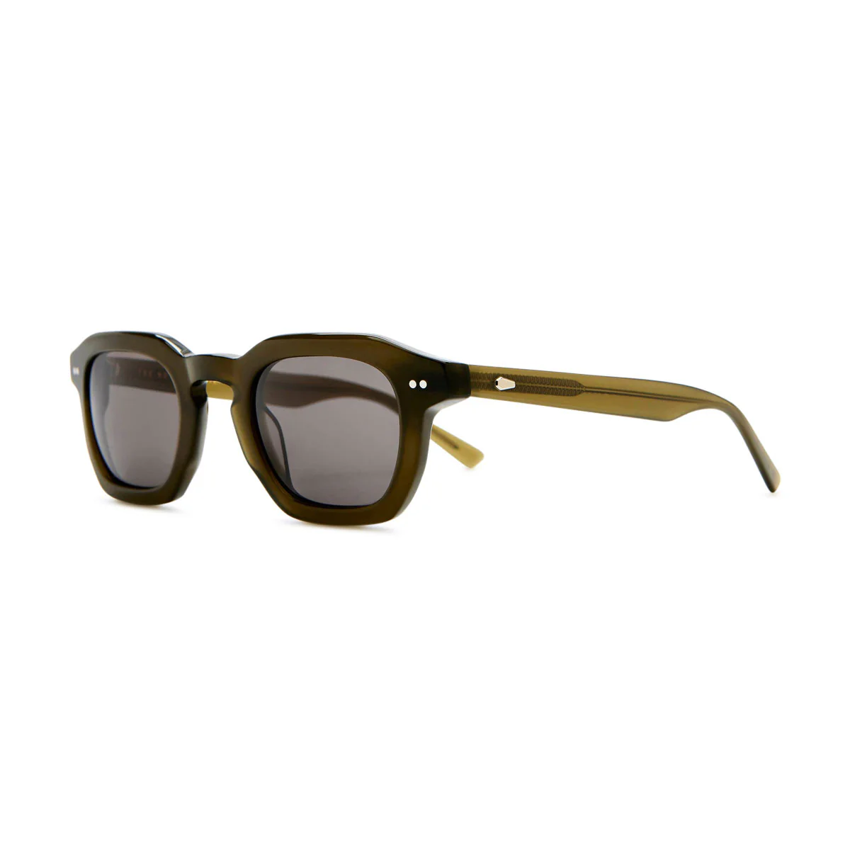 Crap Eyewear The No Wave Sunglasses - Seaweed Bio/Polarized Smoke - Image 2