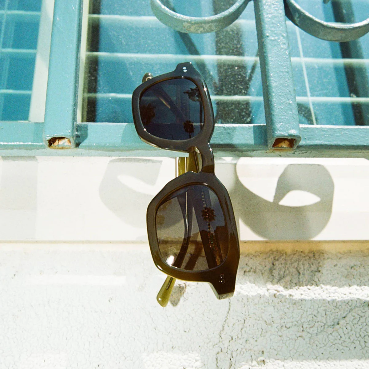 Crap Eyewear The No Wave Sunglasses - Seaweed Bio/Polarized Smoke - Image 5