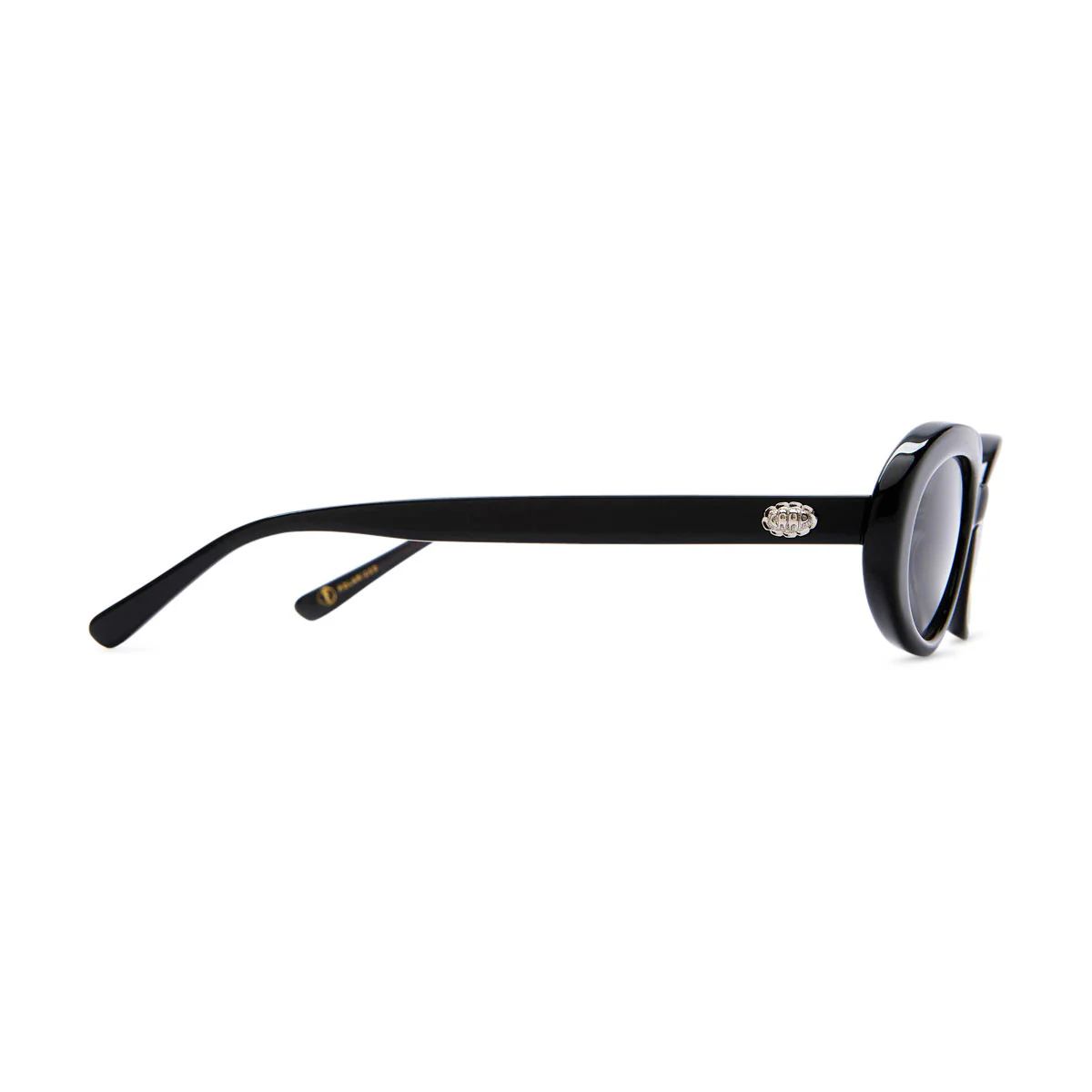 Crap Eyewear The Sweet Leaf Sunglasses - Black Bio/Polarized Grey - Image 3