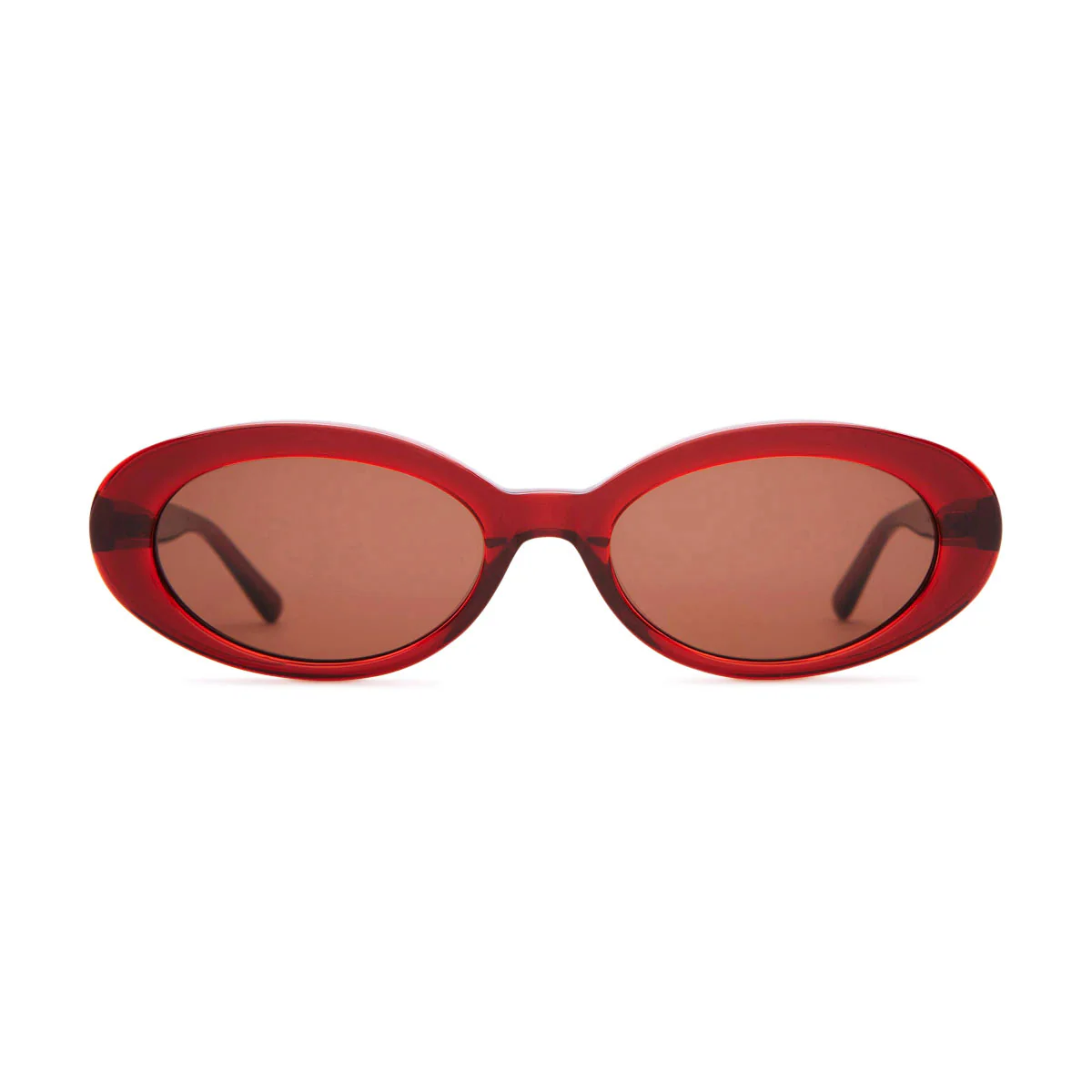 Crap Eyewear The Sweet Leaf Sunglasses - Crystal Black Cherry Bio/Amber