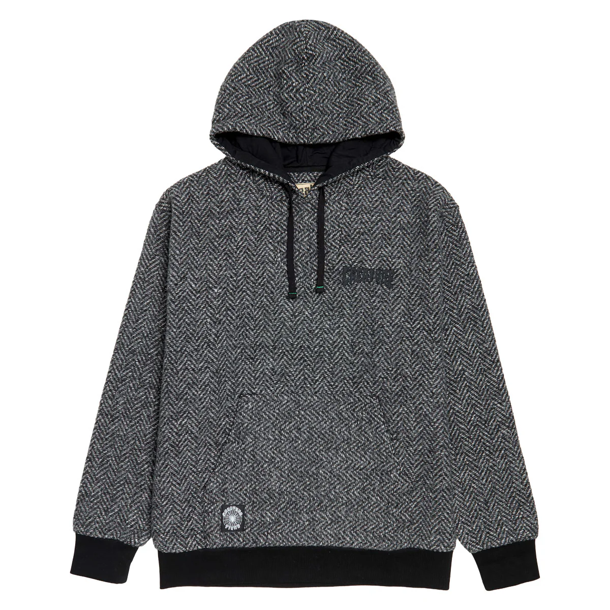 Creature Baja Hoodie - Black/Grey