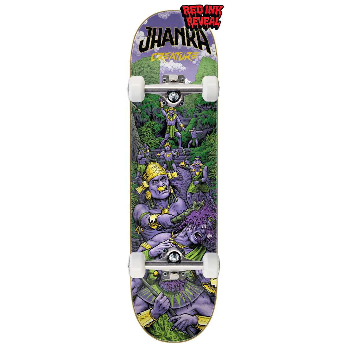 Creature Gonzalez Warriors VX Skateboard Complete - 8.375"