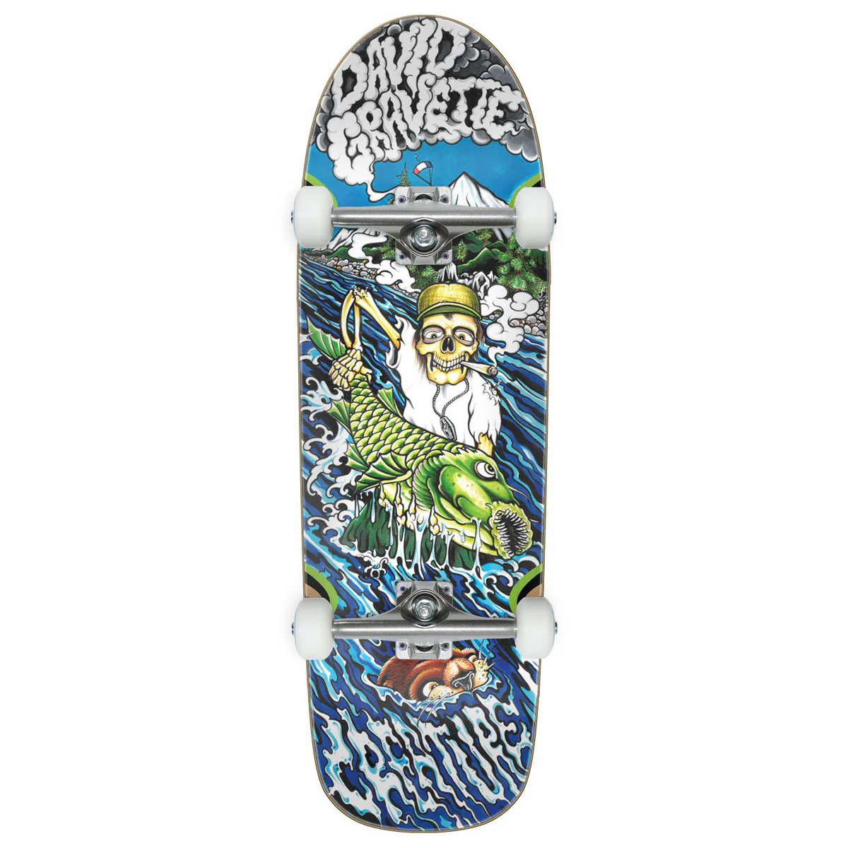 Creature Gravette Hippe Falls Pro Skateboard Complete - 9.00"