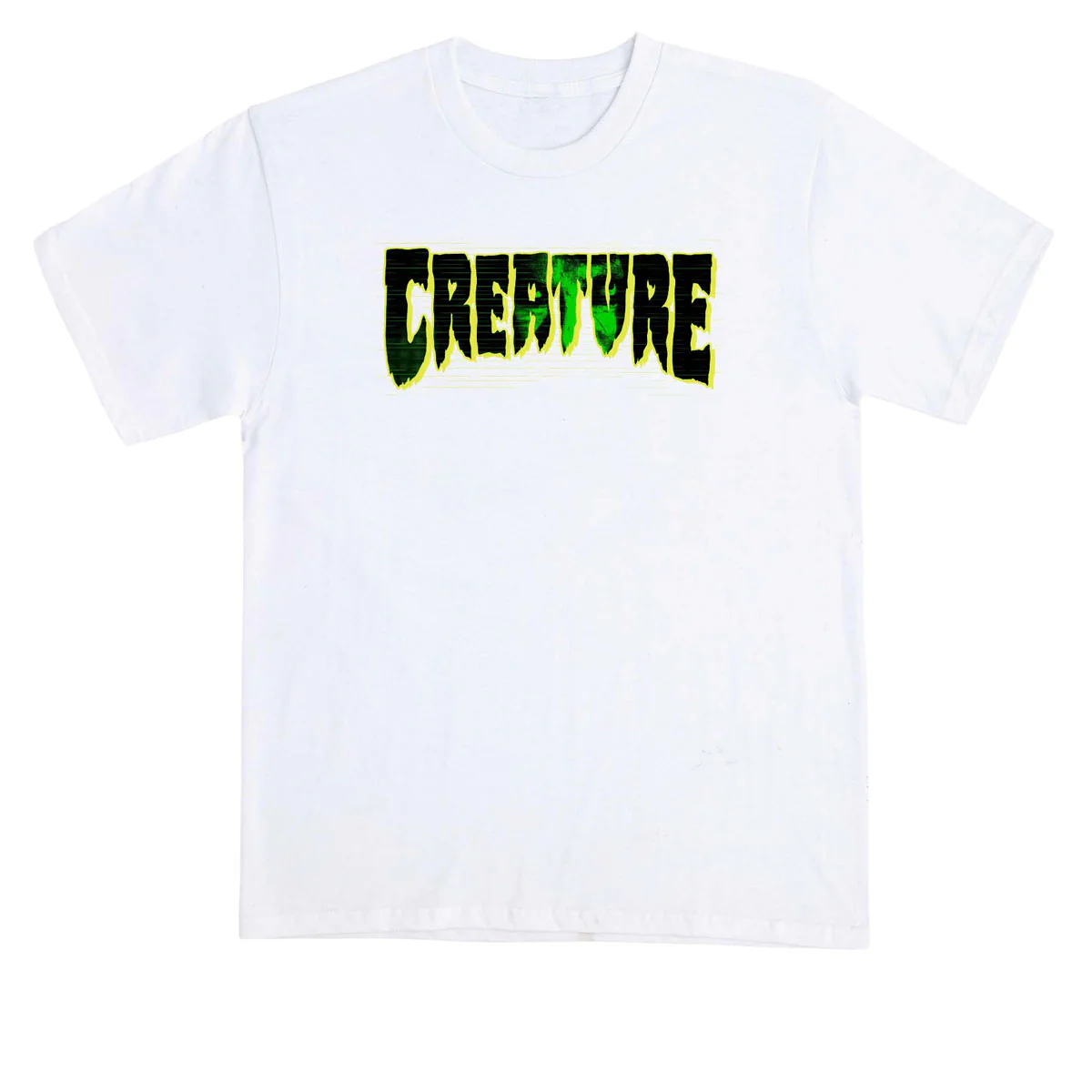 Creature Logo Witch T-Shirt - White