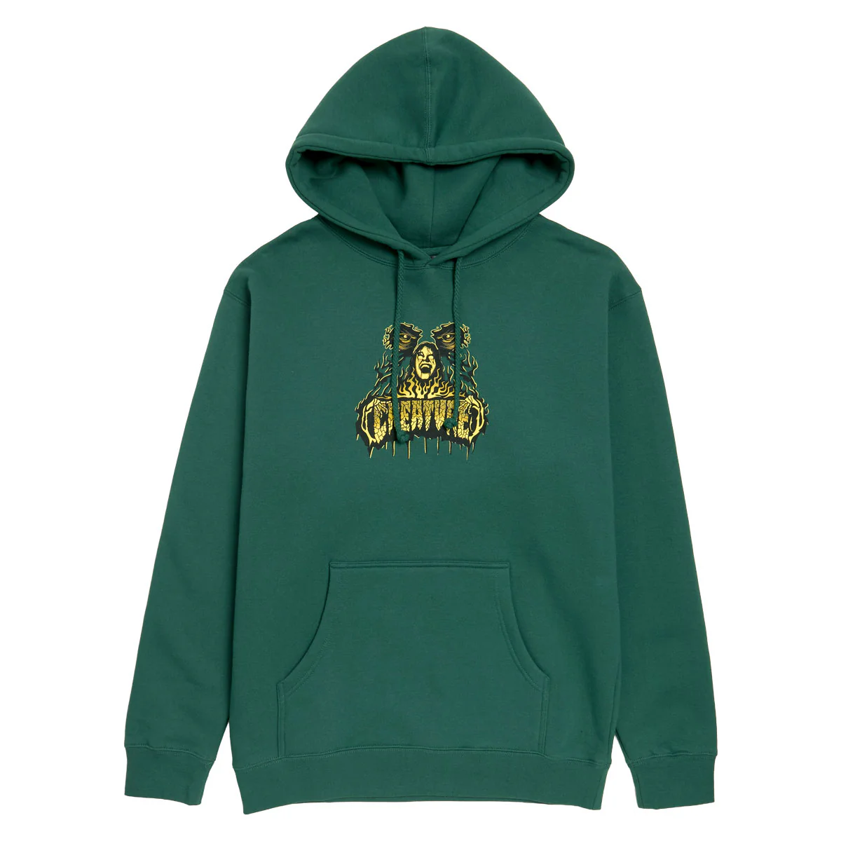 Creature Possessed Hoodie - Dark Green