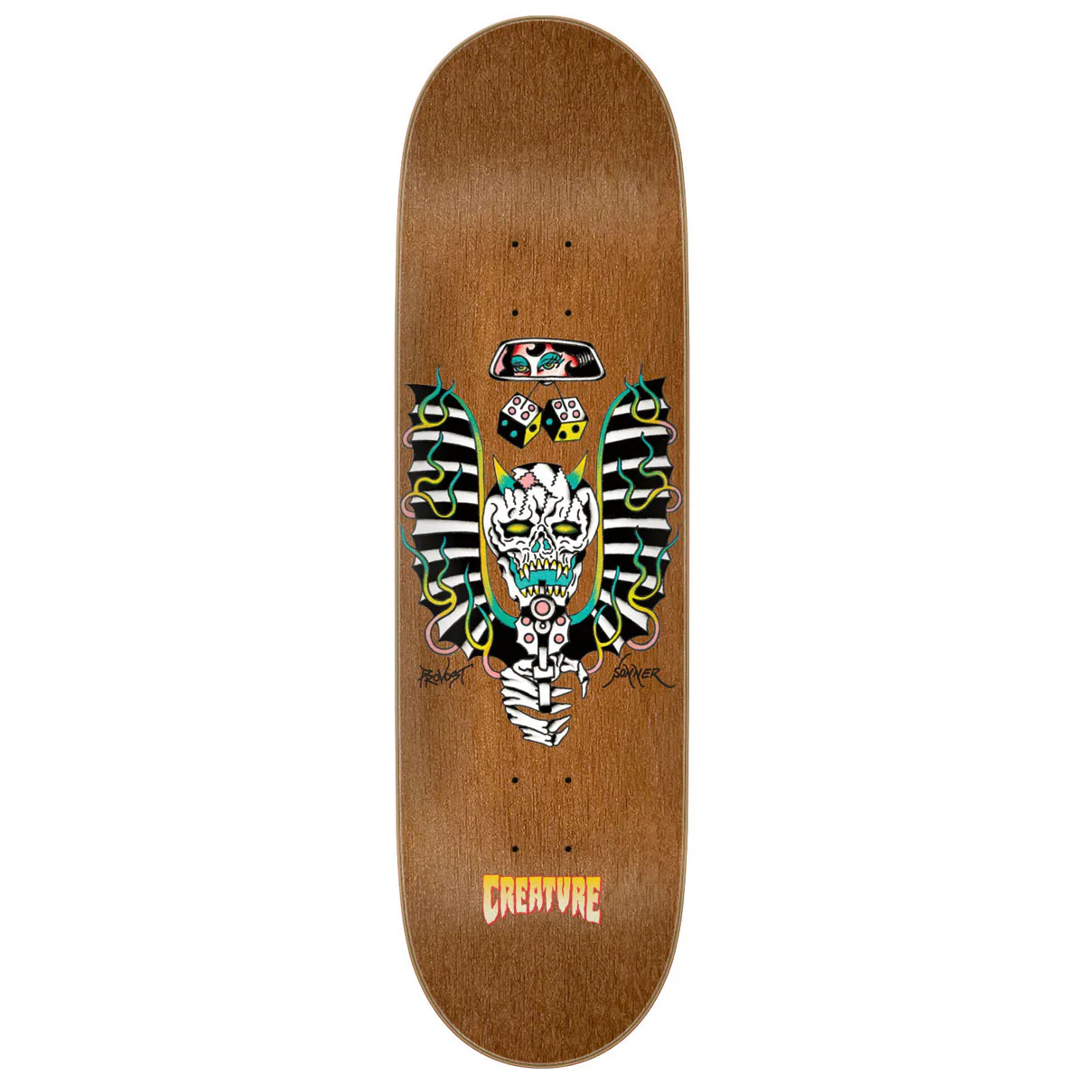 Creature Provost Flash Pro Stumps Skateboard Deck - 8.80"