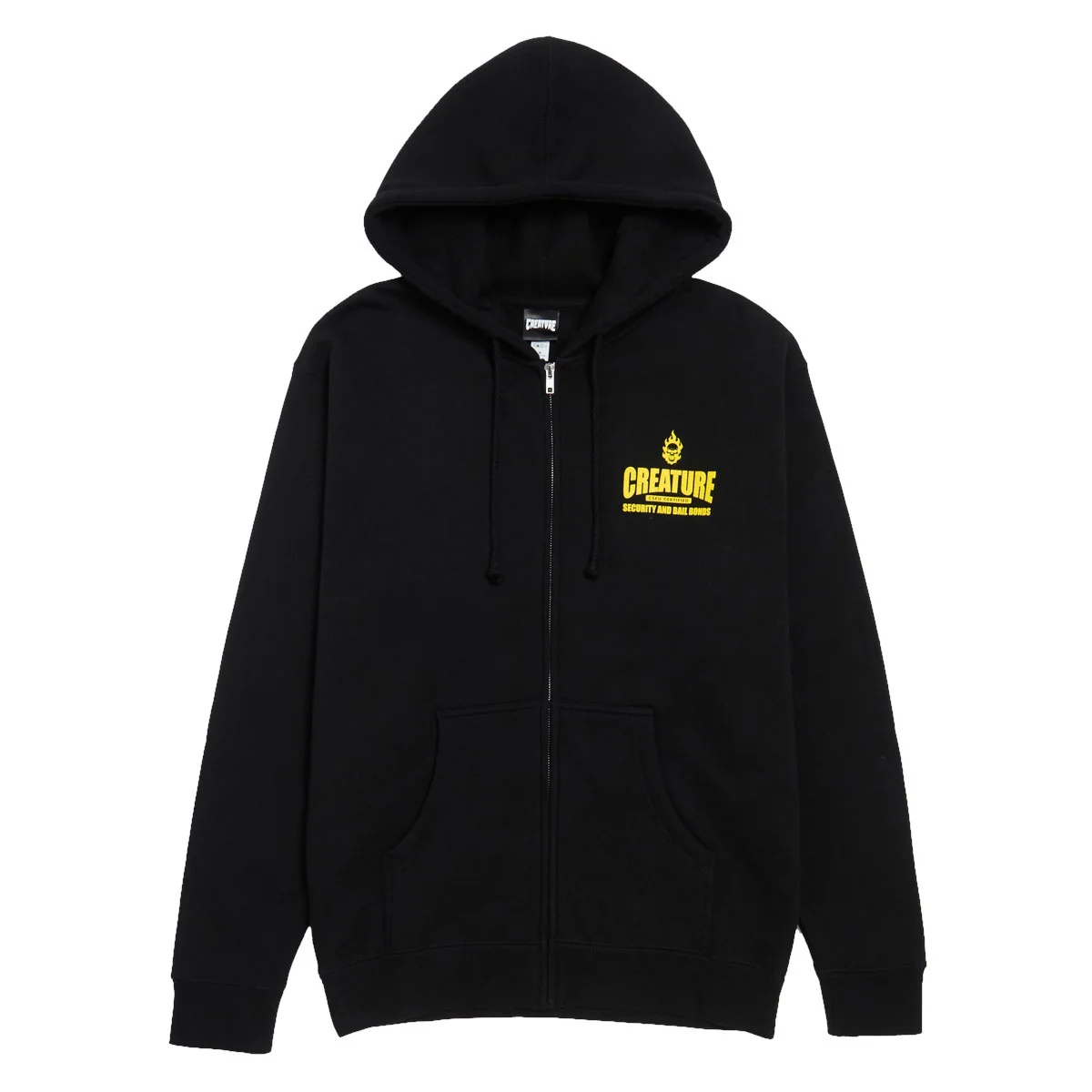 Creature Security Service Zip Hoodie - Black
