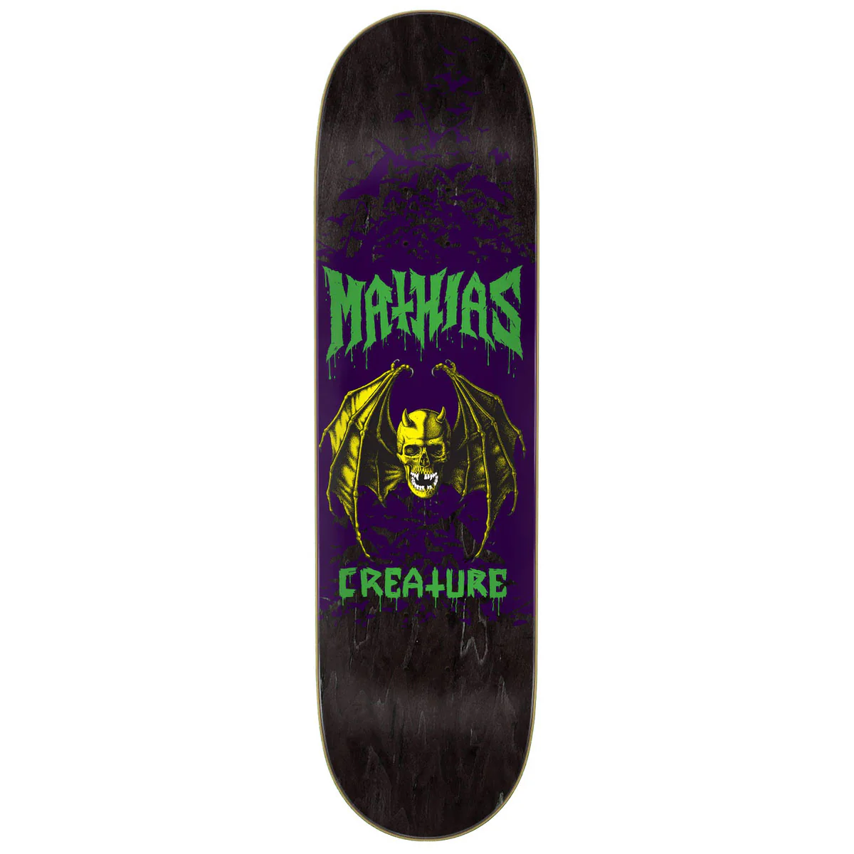 Creature Torres Skull Bat Pro Stumps Skateboard Deck - 8.51"