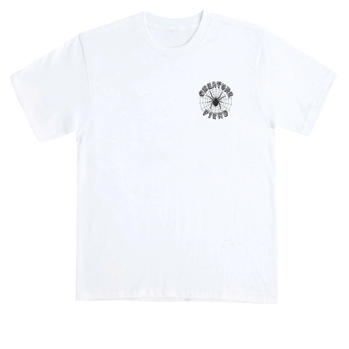 Creature Web Chest T-Shirt - White