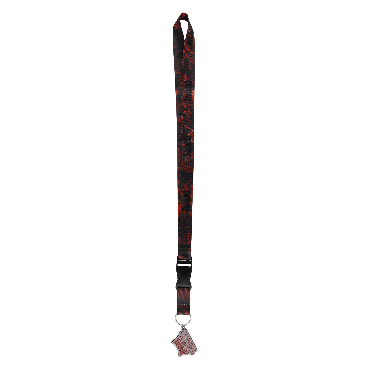 Creature x Cannibal Corpse Lanyard Keychain - Red/Black